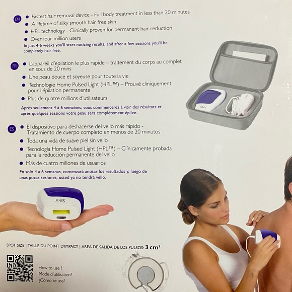 Silk’n at home laser hair removal system - Picture 2 of 3